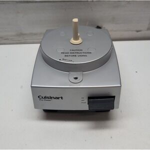 Cuisinart Pro Classic DLC-10S Silver Motor Base Tested Working